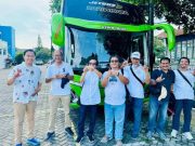 Manager Tim Bridge Siwo PWI Jateng Penuhi Nadzar, Ajak Piknik Atlet