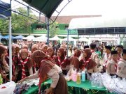 Meriahkan Harlah ke-46 MTs Tsamrotul Huda Gandeng Alumni Gelar Bazar dan Gelar Karya