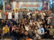 Ratusan Tokoh Pemuda Hadiri Sosialisasi Empat Pilar Bersama Jamaludin Malik