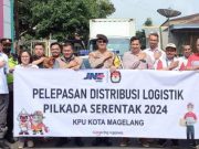 JNE Dapat Kepercayaan Kirim Logistik Pilkada Tiga Wilayah JNE Magelang