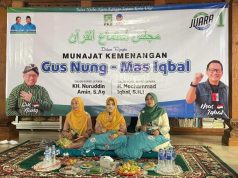 Puluhan Hafizdah Awali Kampanye Akbar Gus Nung-Iqbal dengan Khotmil Qur’an