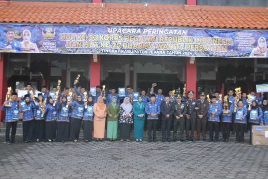 Korpri Wadah Pemersatu Bangsa, Pj Bupati Ajak DWP Teladani 3 Tokoh Pejuang Jepara