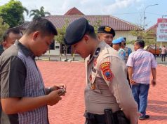 Antisipasi Judol, Pinjol hingga Perilaku LGBT di Polres Jepara, Propam Sidak HP Personel