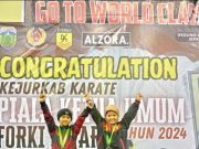 Kakak Beradik Raih Medali dalam Kejurkab Karate 2024