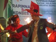 Tarian Pepe Karimaka Menjadi Penutup Pembukaan Rapimnas dan Konbes II IPNU di Makassar