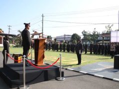 Upacara Peringatan Hari Ibu 2024 di Polres Kebumen Khidmat