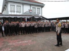 Polres Kebumen Amankan Rapat Pleno Pilkada di KPU Ketat dan Humanis