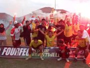PS Roastwell Juara Turnamen Sepak Bola Sedulur Sumurpanggang Kota Tegal