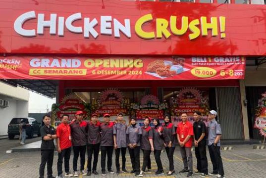 Chicken Crush Rambah Bisnis kulinernya ke Kota Semarang
