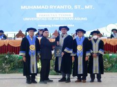 M Ryanto Doktor ke 36 PDTS Unissula