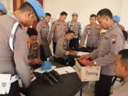 Antisipasi Salah Prosedur, Polres Blora Periksa Senjata Api dan Personel