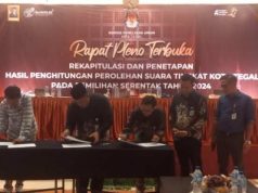 Hasil Rekap KPU Kota Tegal, Dedy-Iin Raih Suara Terbanyak