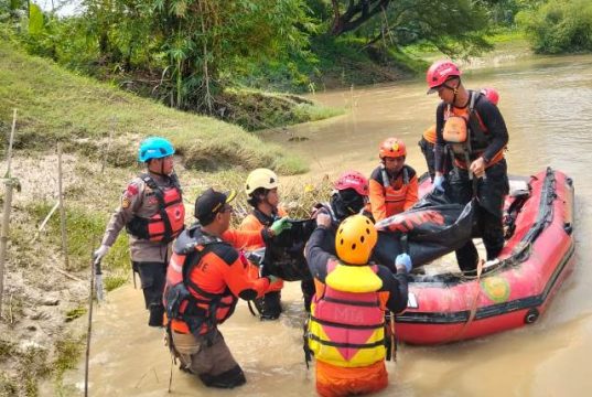 Remaja Tenggelam di Sungai Lusi Ditemukan Sekitar 1 Kilometer dari Tempat Kejadian