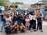 Mahasiswa Ilmu Komunikasi USM Gelar Sapa Ceria