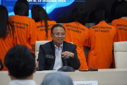 Terindikasi Jaringan Prostitusi Internasional, Ditjen Imigrasi Kemenimipas RI Tangkap 12 PSK WNA Asal Vietnam