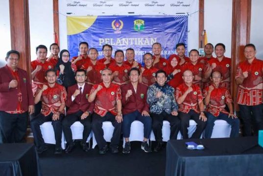 Pengkot PBSI Semarang Periode 2024-2028 Dilantik
