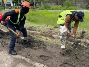 Organda Khusus Pelabuhan Tanjung Emas Bersihkan Lumpur di Arteri Yos Sudarso