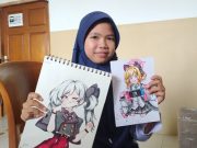 Mengenal Sosok Kiya, Gadis Asal Jepara yang Mencuri Perhatian dengan Karya Animasi Jepangnya