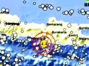 Wonogiri dan Pacitan, Dua Hari Digoncang Gempa Tiga Kali