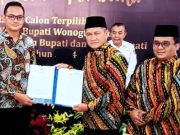 Kirim Surat Hasil Penetapan Bupati-Wakil Bupati Pemenang Pilkada