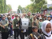 Kemenag Blora Peringati Hari Amal Bhakti Ke-79 dengan Wayangan Dalang Kecil dan Jalan Sehat
