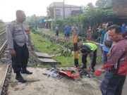 Pengendara Mabuk, Motor Ditinggal di Tengah Rel Disambar KA Argo Bromo