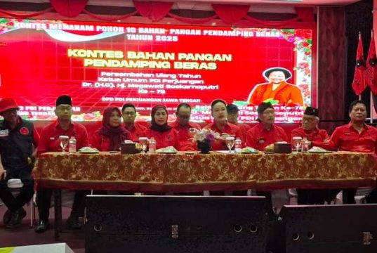 PDI Perjuangan Jateng Gelar Kontes Bahan Pangan Pendamping Beras
