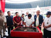 Pj Gubernur Resmikan Pemanfaatan Kembali Stadion Jatidiri Pascarenovasi, Berstandar FIFA