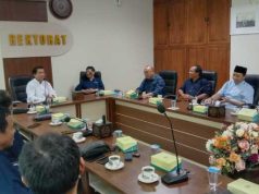 Panitia HPN PWI Jateng Audiensi dengan Rektor Unimus