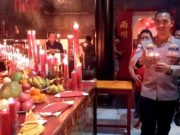 Imlek Kapolres Tegal Kota Nyalakan Lilin Kebahagiaan