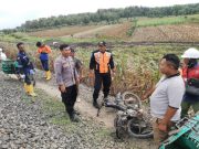 Sebuah Sepeda Motor Tersambar Kereta Api di Tanggungharjo, Pengendara Lari
