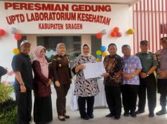 UPTD Labkesda Sragen Diresmikan, Bupati Minta Harus Lebih Unggul Dibanding Lab Swasta