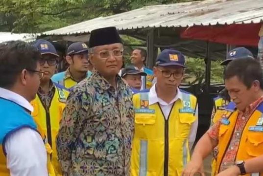 Menteri PU Respon Permintaan Warga untuk Perbaiki Daerah Irigasi Sungai Gung