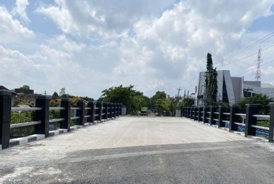 Rehab Jembatan Semarang Indah Rampung, Upaya Minimalisasi Genangan