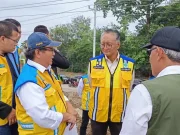 Menteri PUPR Tinjau Tanggul Jebol di Papanrejo, Pastikan Perbaikan Secara Permanen Aman untuk 10 Tahun