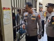 Kapolres Tegal Kota Cek Kondisi Rumah Tahanan
