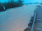 Banjir Grobogan, Jalur Kereta Api Gubug-Karangjati Terpaksa Ditutup