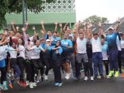 Dandim 0719/Jepara Gelar ‘Fun Run’, Mengelilingi Kota Jepara di Sore Hari