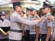 103 Anggota Polres Grobogan Naik Pangkat, 5 Personel Berprestasi Terima Penghargaan