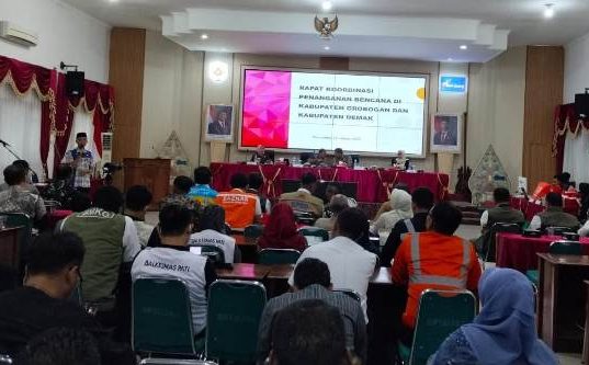 Kepala BNPB Letjen Suharyanto Hadir dalam Rakor Penanganan Bencana di Grobogan