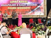 Gelar Acara Lepas Sambut Wakapolres dan Kasat Reskrim