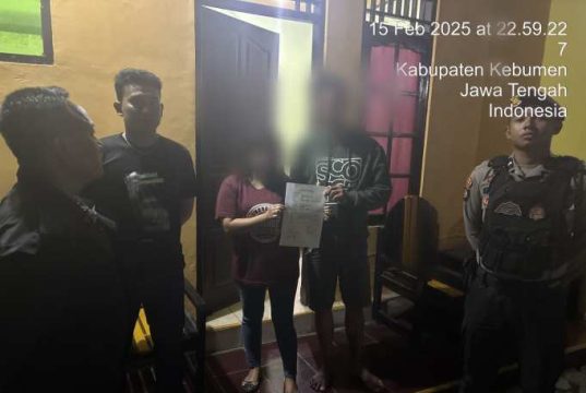 Polres Kebumen Kembali Ciduk 5 Pasangan Bukan Suami Istri