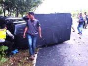 Tabrakan Maut Adu Banteng di JLS, Korban Meninggal dan Luka Parah