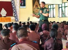 Sosialisasi Rekrutmen TNI AD Kepada Siswa SMK