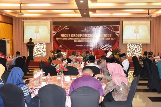 KPU Grobogan Gelar FGD untuk Evaluasi Pelaksanaan Pilpres dan Pilkada