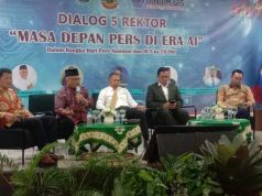 Dialog Rektor Hari Pers Nasional Tingkat Jateng: Kita Jangan Terninabobokan oleh AI