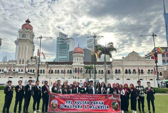 Berkunjung ke Malaysia, MKn Unissula Pelajari Hukum Pertanahan Lintas Negara