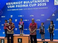 Kejurkot USM-Padma 2025 Berakhir Sukses, PB Arista Juara Umum
