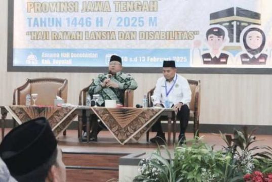 Petugas Haji Harus Kompeten, Moderat dan Profesional