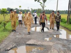 Bupati dan Wakil Bupati Cek Jalan Rusak, Ditangani Bertahap